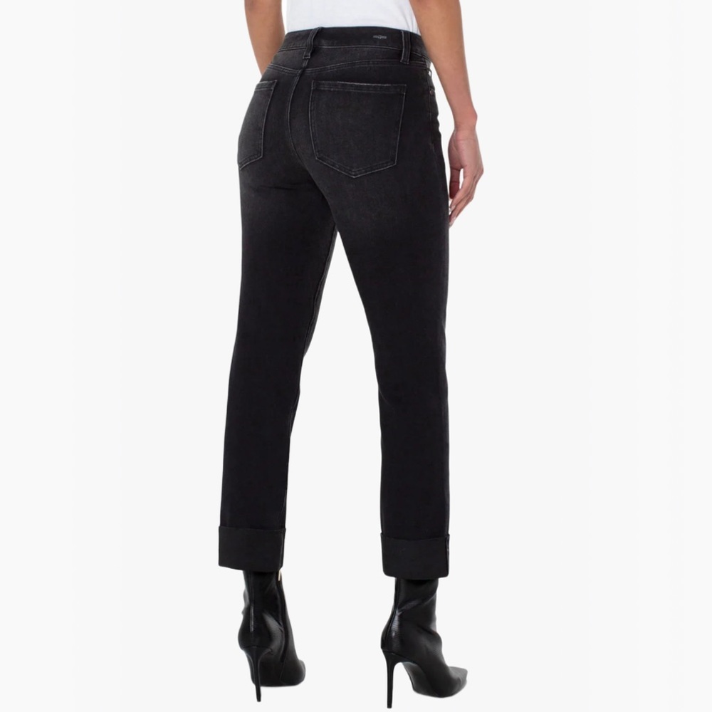 Liverpool The Girlfriend Straight Leg High-Rise 73% Cotton Women’s Jeans - 32 - Picture 16 of 17